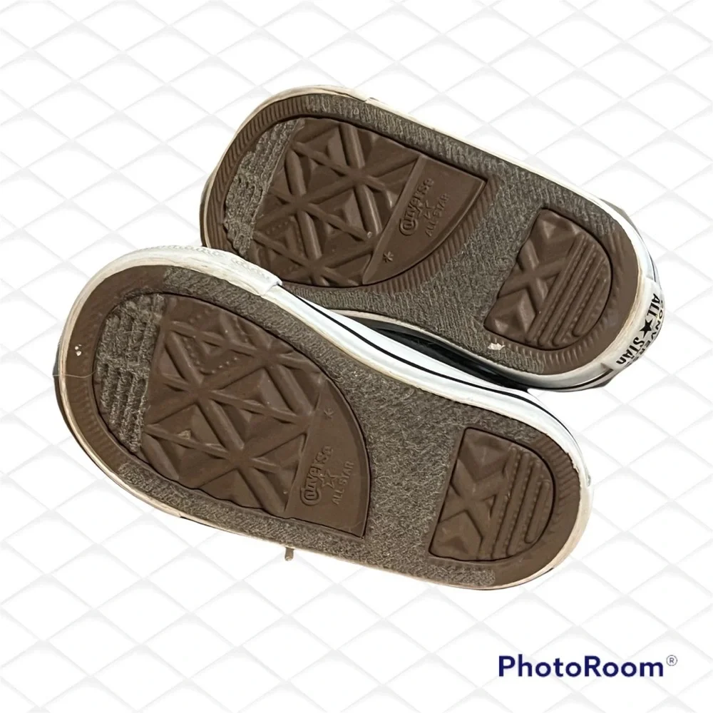 Converse All Star Black/White All Star Sneakers Infant 4